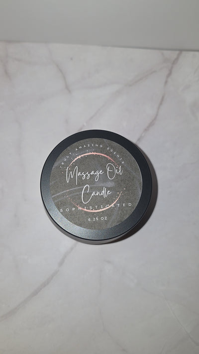 Massage Oil Candle